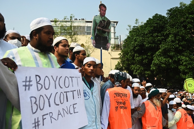 Boycott islamique : l'ambassade de France visée au Bangladesh