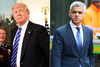Donald Trump arrive à Londres en traitant son maire Sadiq Khan de "loser"