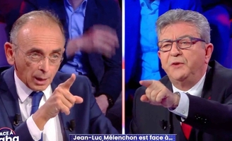 Mélenchon versus Zemmour : un duel sans concessions