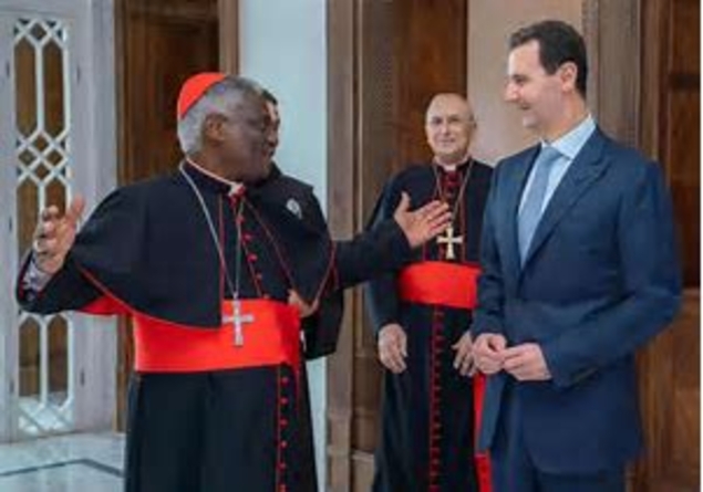 Syrie : trois émissaires du pape François ont rencontré Bachar al-Assad