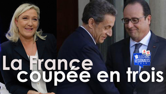 Après le premier tour des régionales : le nouveau paysage politique français