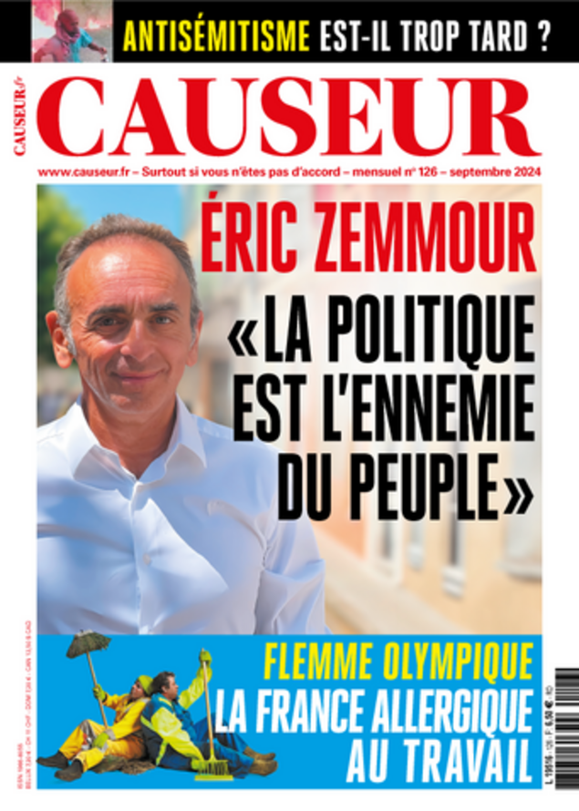 Éric Zemmour dans Causeur: «La politique est l’ennemie du peuple»