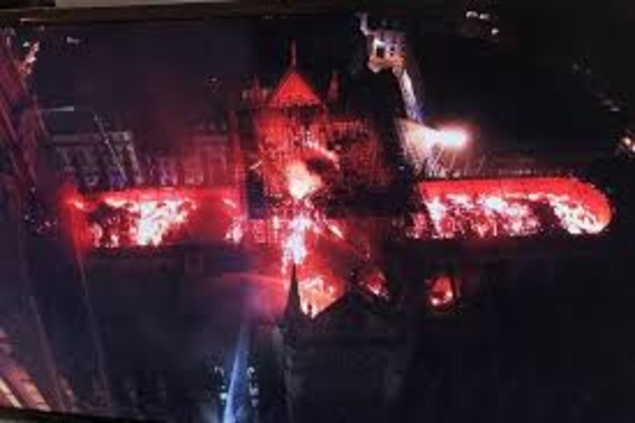 Incendie à la cathédrale de Paris