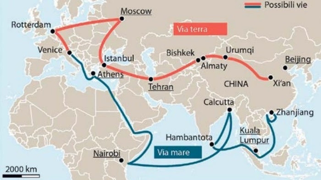 La Chine, pas seulement l’Iran, est dans le viseur USA au Moyen-Orient