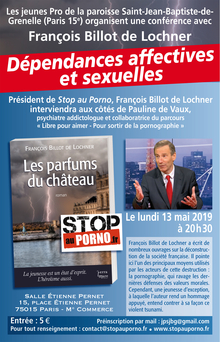 Conférence à Paris sur "Les dépendances affectives et sexuelles"