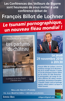Conférence-débat à Lourdes : "Le Tsunami pornographique, un nouveau fléau mondial"