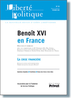 BENOIT XVI EN FRANCE : discours, homélies et commentaires