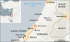 Israel-Gaza-map