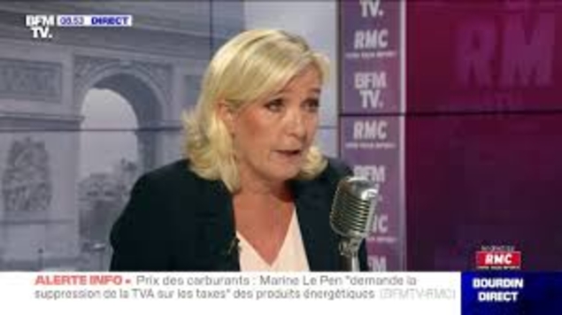 Marine Le Pen votera contre la loi de bioéthique