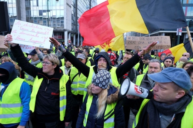 Contagion du mouvement des Gilets jaunes en l’Europe !