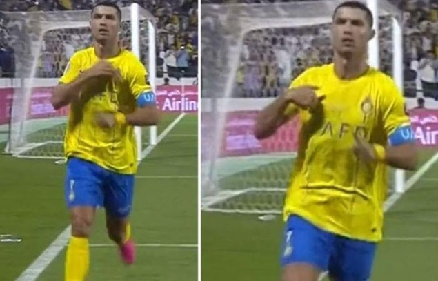 Football : Cristiano Ronaldo célèbre un but en faisant le signe de croix ; malaise en Arabie saoudite où le joueur pourrait être arrêté