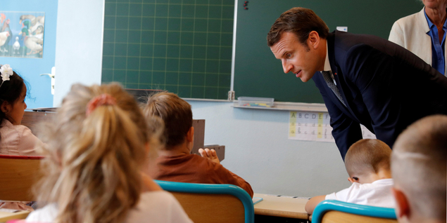 Macron et l'école : la grande idéologie