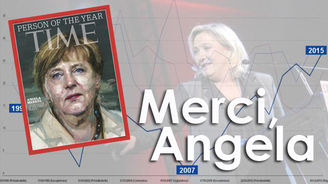 Marine Le Pen peut dire : « Danke schön Frau Merkel »