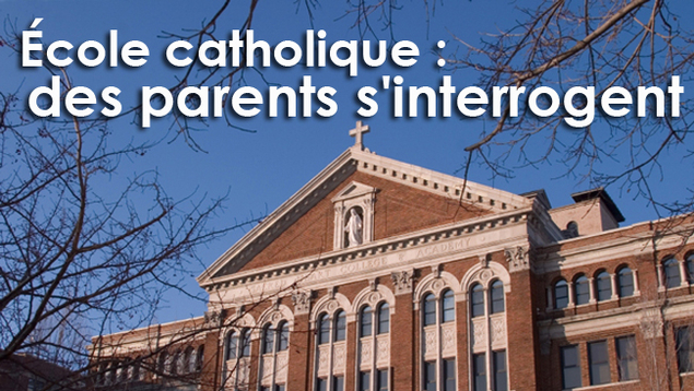 Un parent d’élève s’interroge sur l’évolution de l’école catholique