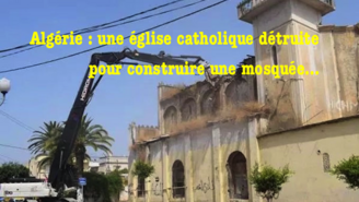 Une église détruite et remplacée par une mosquée