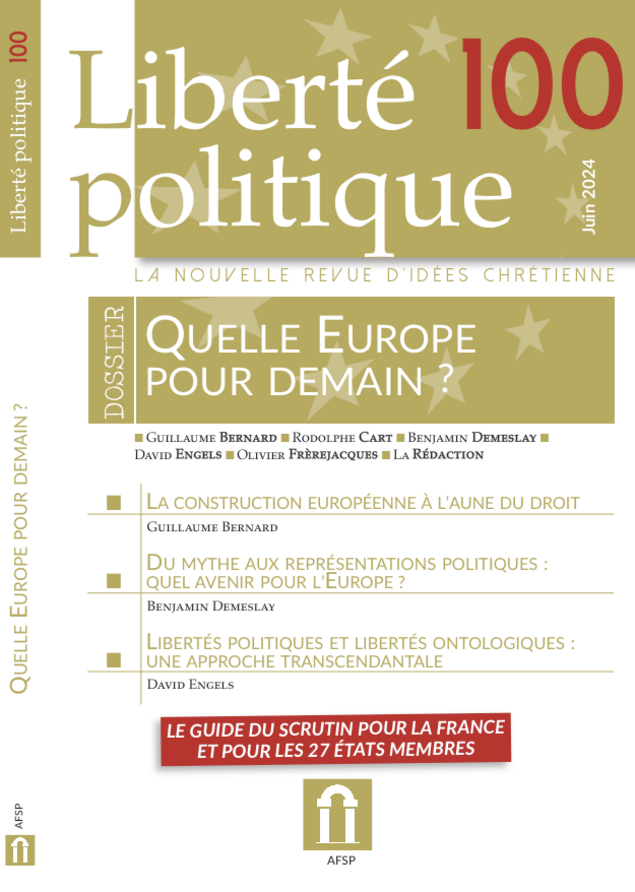 Le centième numéro de la revue Liberté politique disponible en ligne gratuitement !