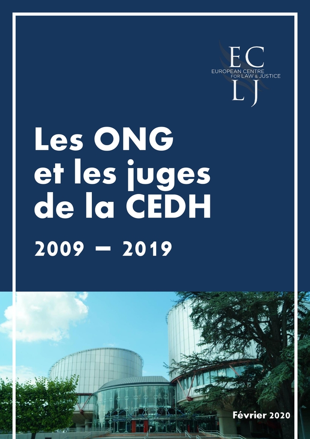 Les ONG et les juges de la CEDH, 2009-2019