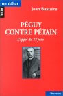 Péguy contre Pétain