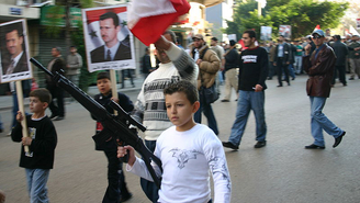 Manifestation pro syrienne à Beyrouth