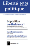 Opposition ou dissidence ?